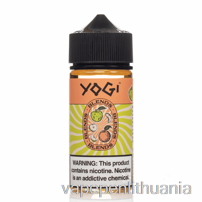 Obuolių Persikų Ledas - Jogo Mišiniai - 100ml 6mg Vape Skysčio